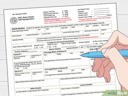 Backdate 1  Simple Ways To Register A Car In Georgia - WikiHow