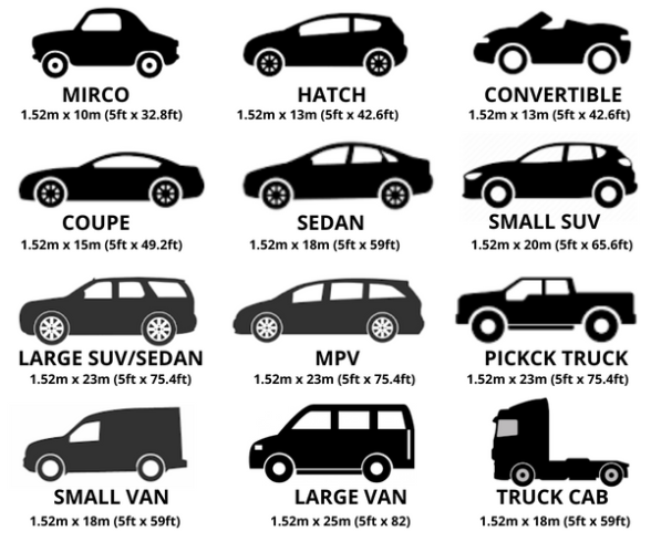 Niche Utama 2 How Much Vinyl Wrap Do I Need Fully Wrap My Car  Wrap Size Guide